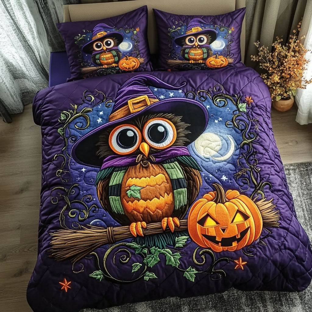 Witchy Owl WN0310086CL Duvet Cover Set