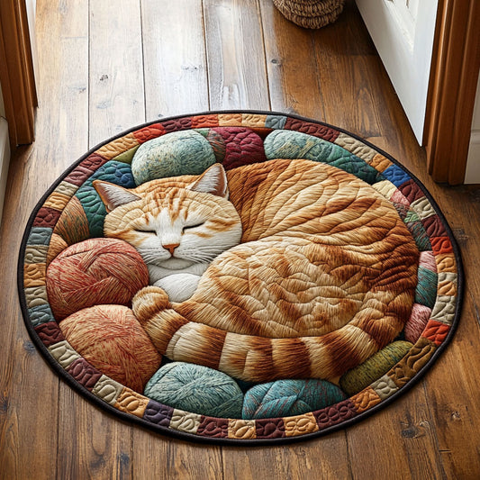 Sleepy Paws CP1211035CL Quilted Round Mat