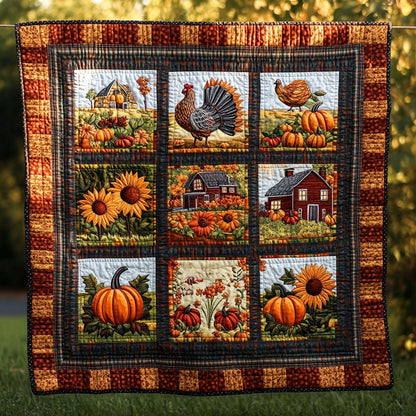 Forest Turkey WN0409040CL Quilt