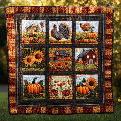 Forest Turkey WN0409040CL Quilt