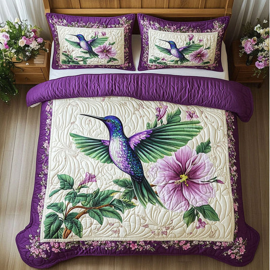 Peaceful Hummingbird WX0506026CL Duvet Cover Set