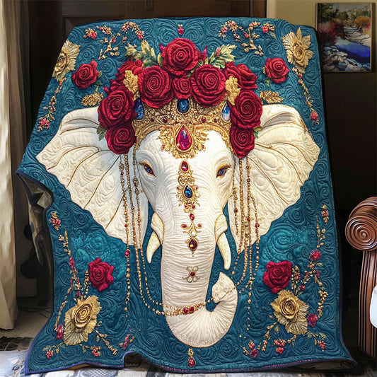 Royal Red Elephant WX1306038CL Quilt