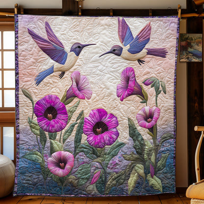 Blooming Hummingbird WJ0901005CL Quilt