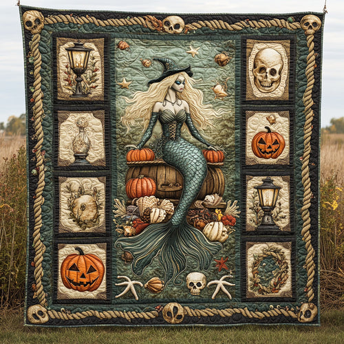 Crimson Mermaid Witch WN1908017CL Quilt