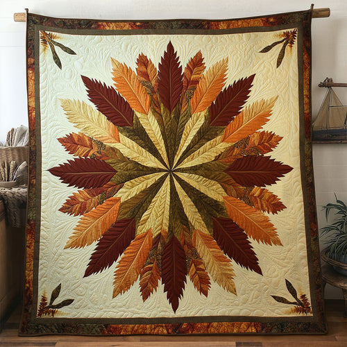 Leaf Sketch WN0707090CL Quilt