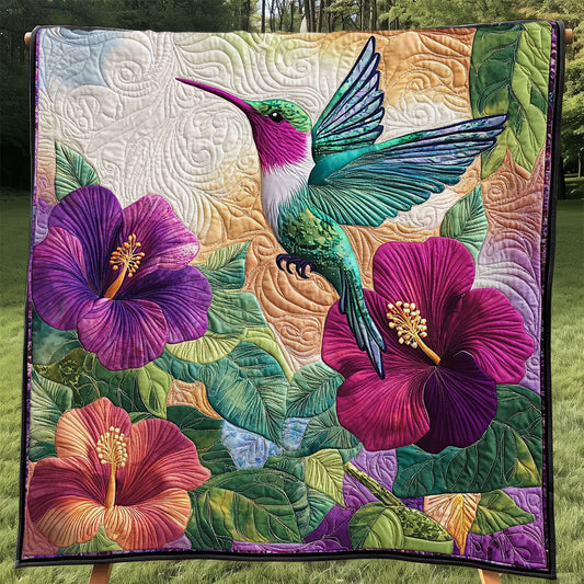 Majestic Hummingbird WJ1005005CL Quilt