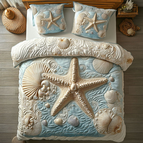 Starfish Cove WY0408022CL Duvet Cover Set