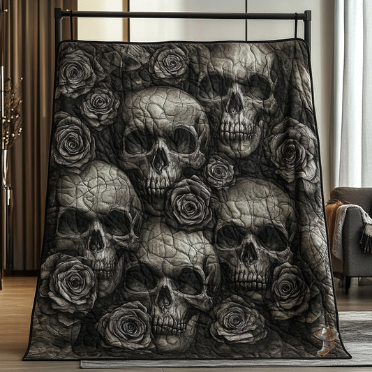 Skull Scream In Vain WU2410003CL Quilt