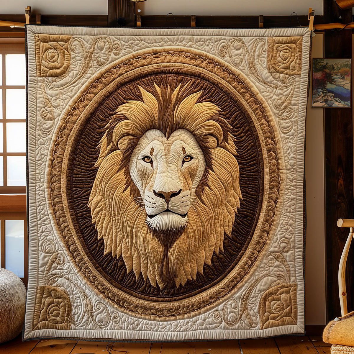 Crowned Lion WN1807026CL Quilt