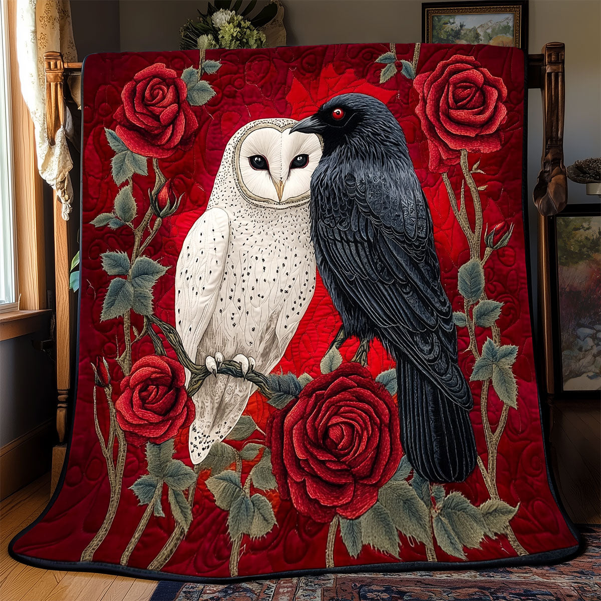Owl And Crow WX2401040CL Quilt