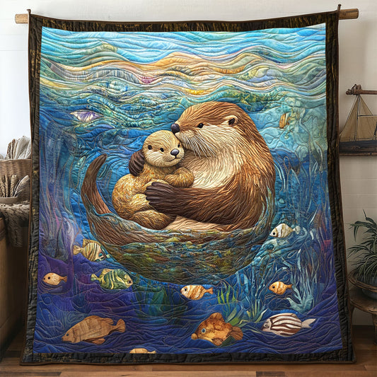 Adorable Otters WP1905001CL Quilt