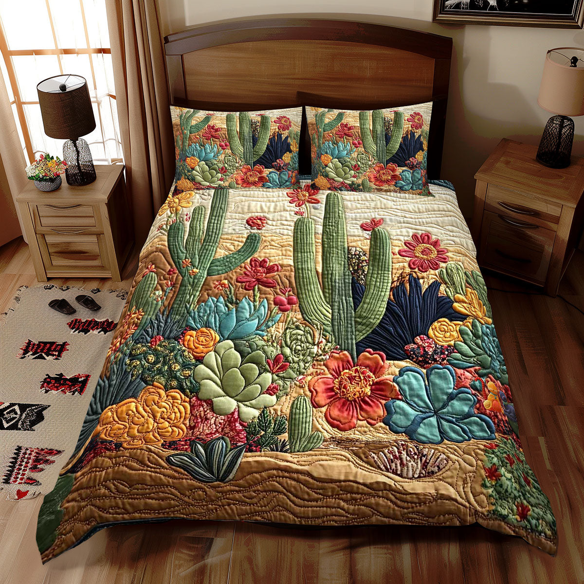 Vibrant Succulent WP2310050CL Duvet Cover Set