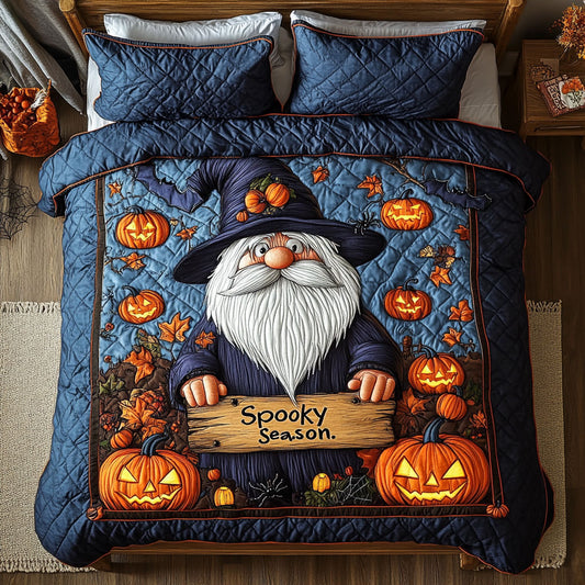 Pumpkin Gnome Party WN1507066CL Duvet Cover Set
