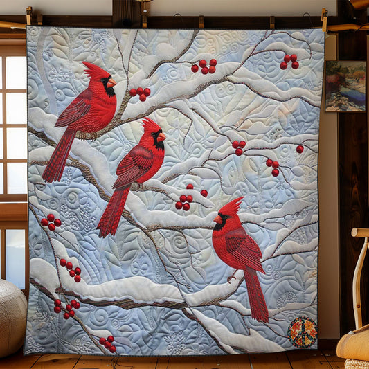 Cardinal Christmas Magic WN1810005CL Quilt