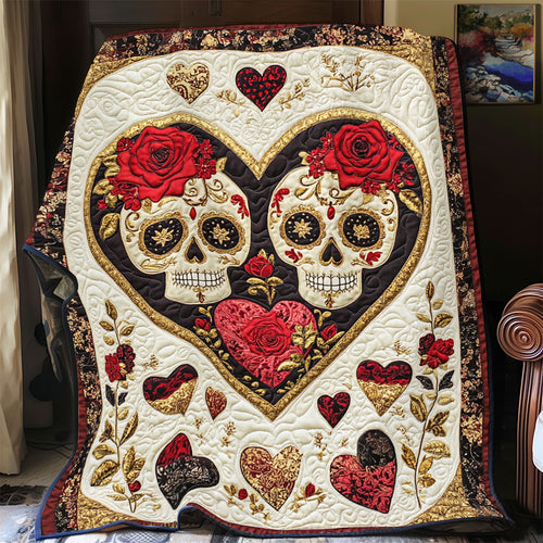 Skulls & Roses Harmony YR1501017CL Quilt