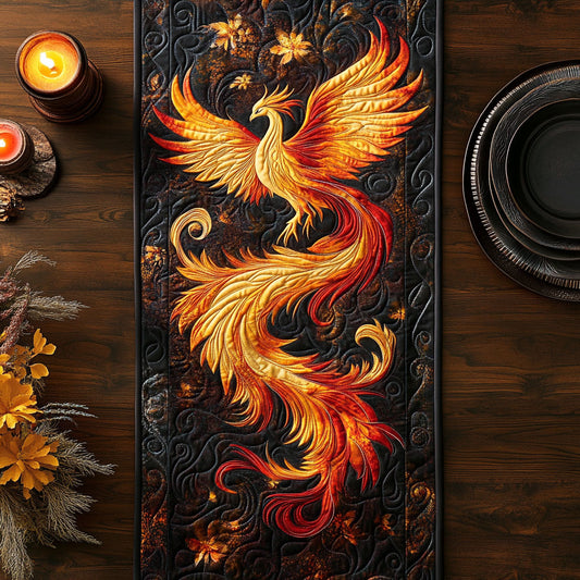 Mystic Phoenix CW2005280CL Quilted Table Runner