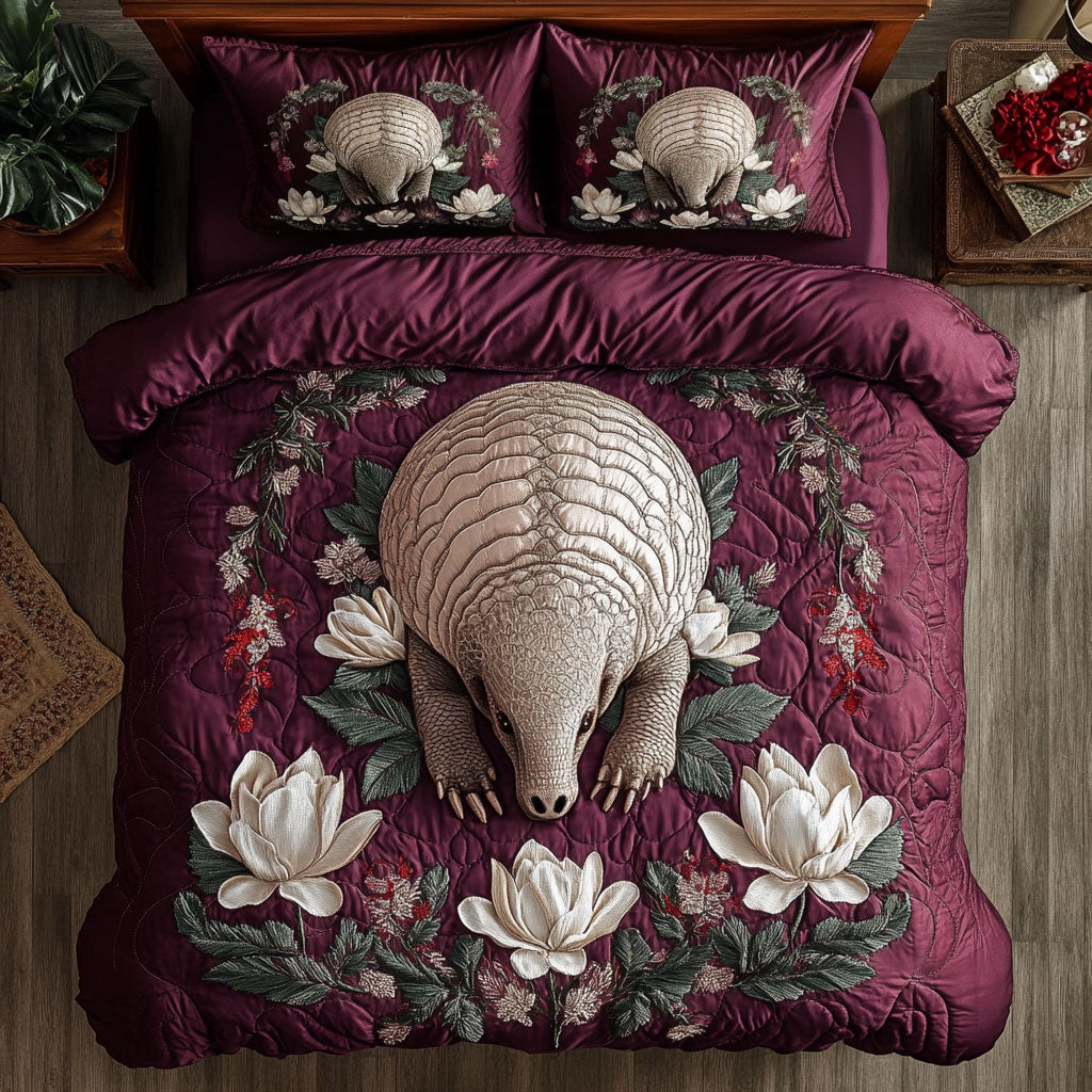 Pangolin And Magnolia WY1904039CL Duvet Cover Set