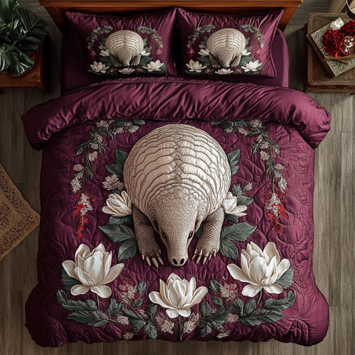 Pangolin And Magnolia WY1904039CL Duvet Cover Set