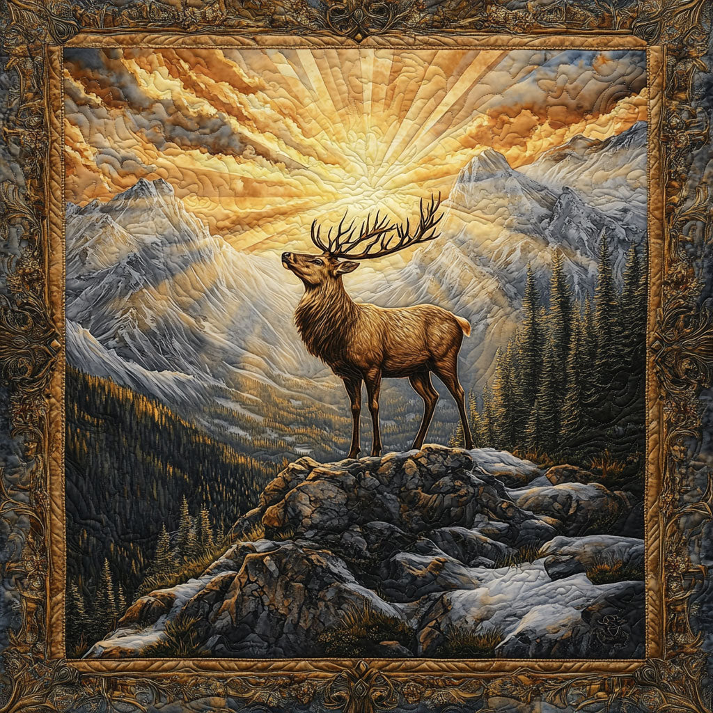 Majesty Of The Peaks WY0307075CL Quilt
