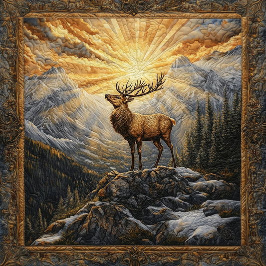 Majesty Of The Peaks WY0307075CL Quilt
