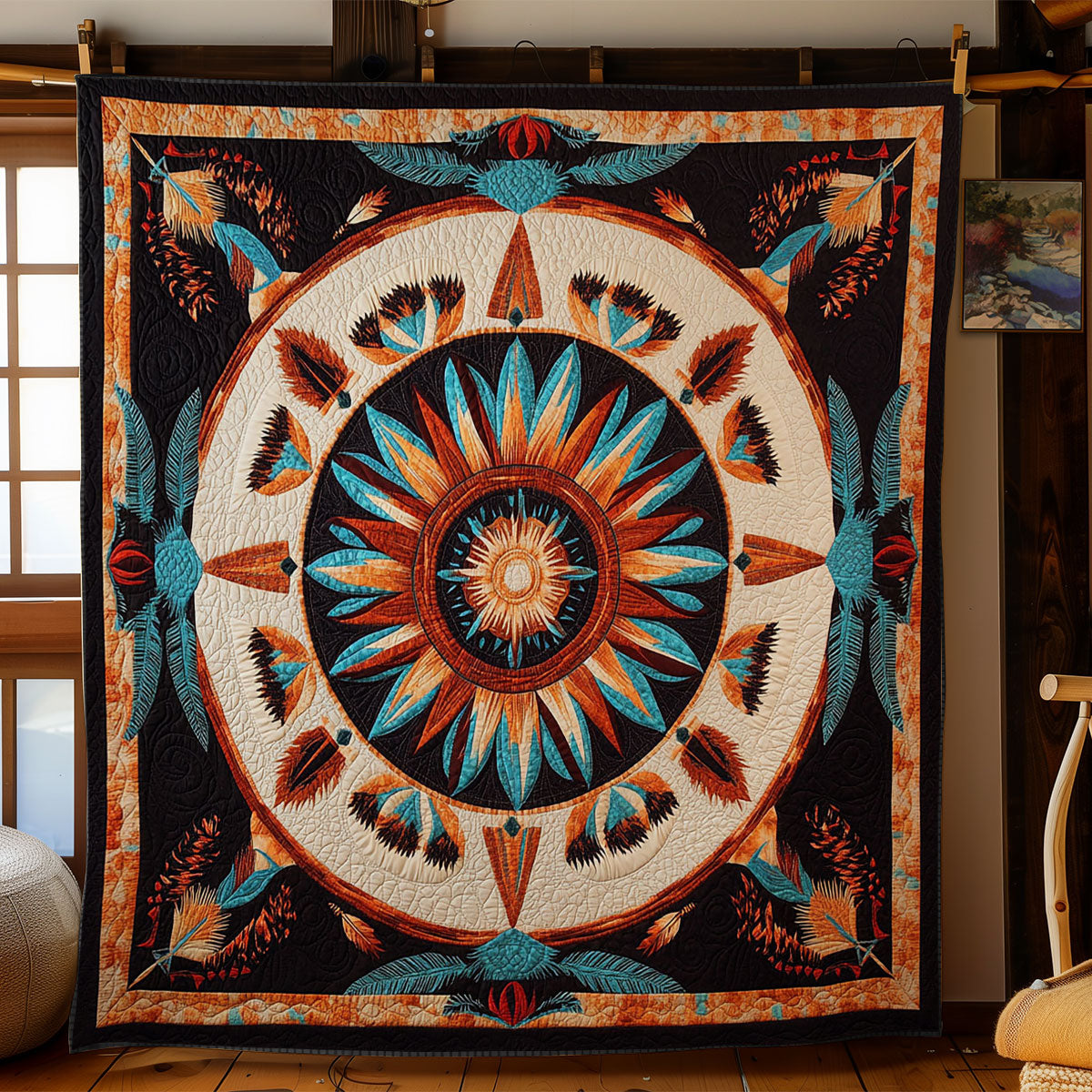 Native Coyote Trace WN1407042CL Quilt