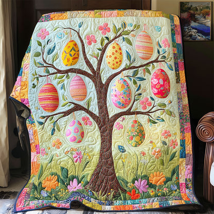 Garden Of Easter Eggs WY0703012CL Quilt