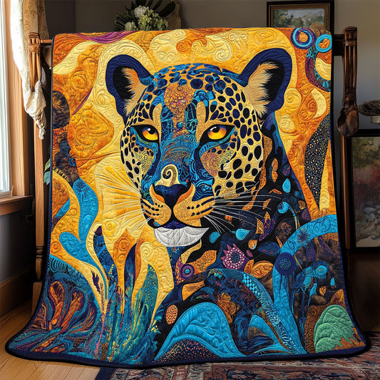 Jungle Panther Majesty WP1003014CL Quilt