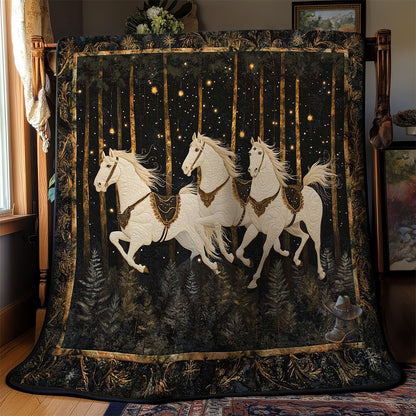 Winter Horse Run WN0512003CL Quilt