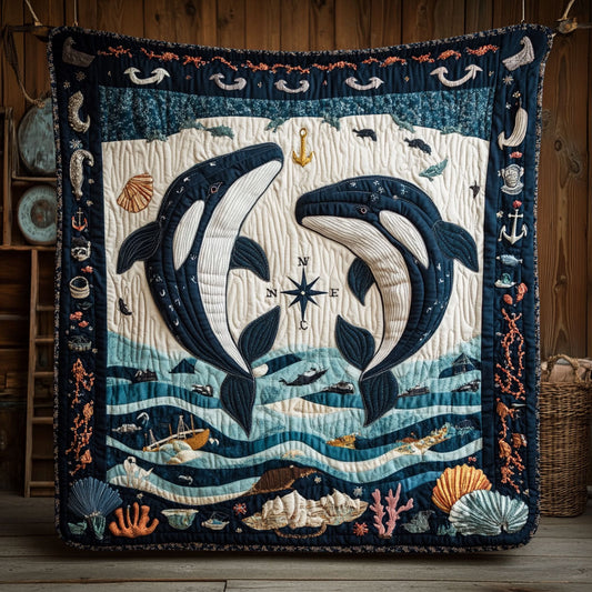 Whale Dance CP2508001CL Quilt