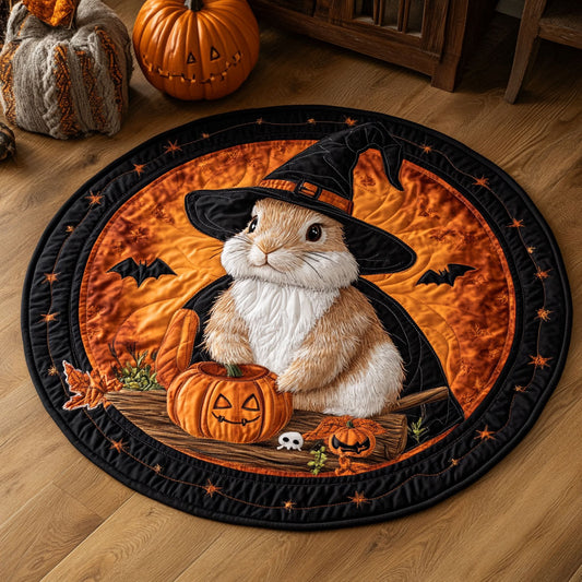 Mystic Bunny CP0410061CL Quilted Round Mat