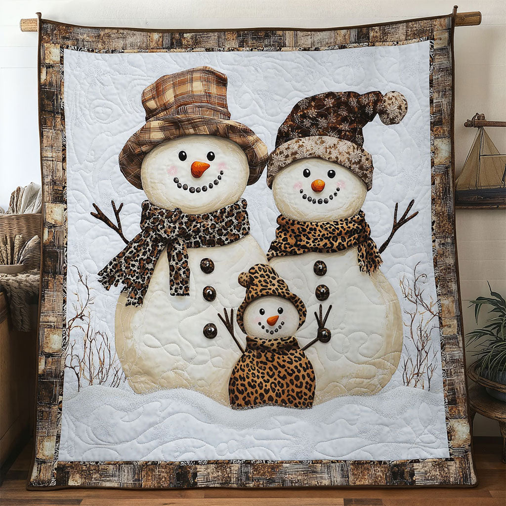 Snowman Joy WN1411043CL Quilt