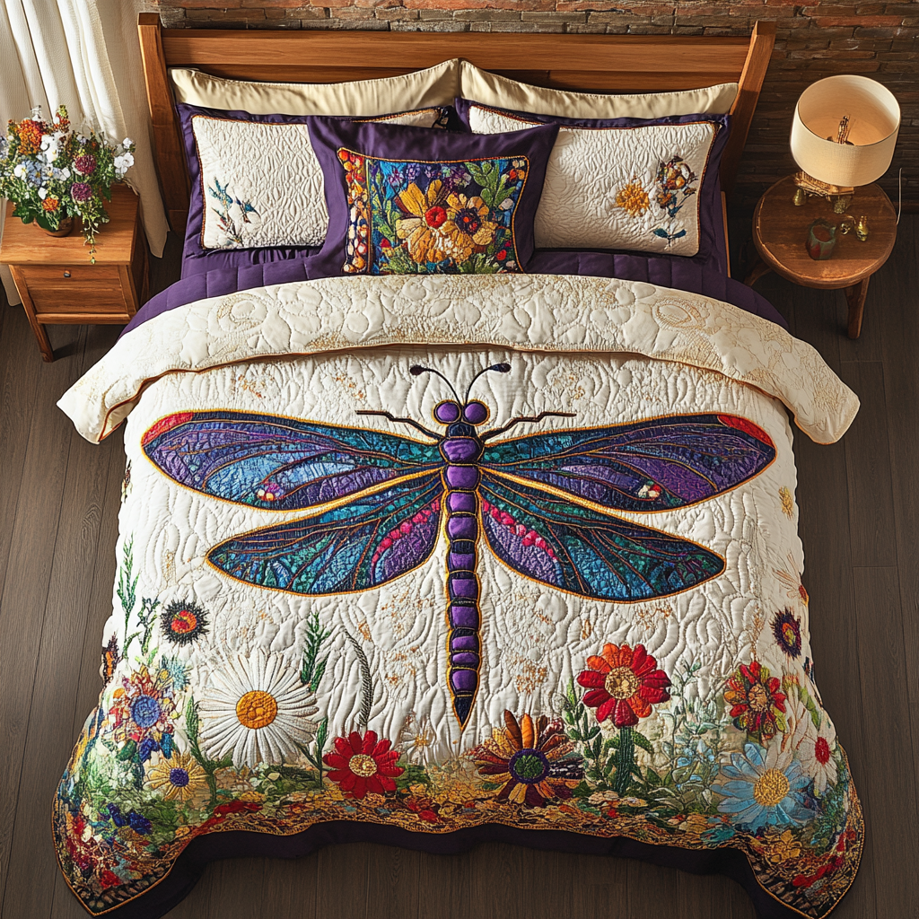 Timeless Dragonfly YR1701020CL Duvet Cover Set