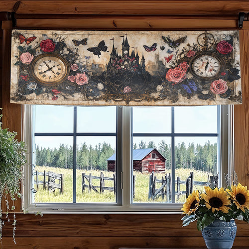 Forgotten Castle WN0408027CL Quilted Valance