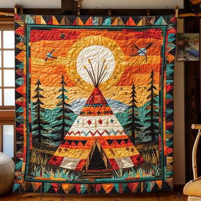 Sunlit Spirit Tepee WJ0801020CL Quilt