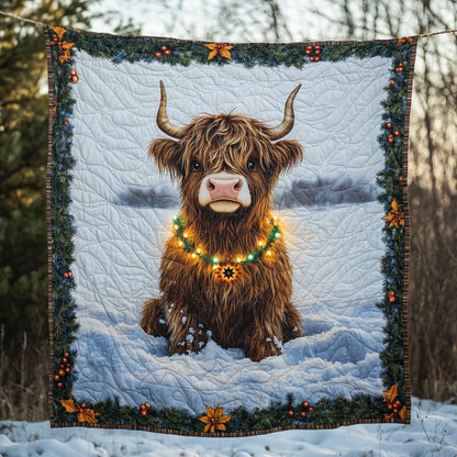 Cow Christmas WT11610008CL Quilt