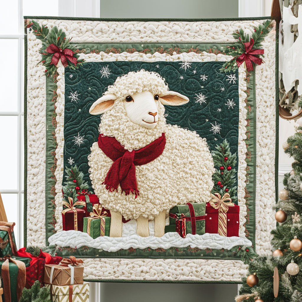 Christmas Magic Sheep WN3010012CL Quilt