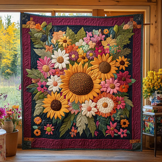 Floral Harmony CP0912029CL Quilt
