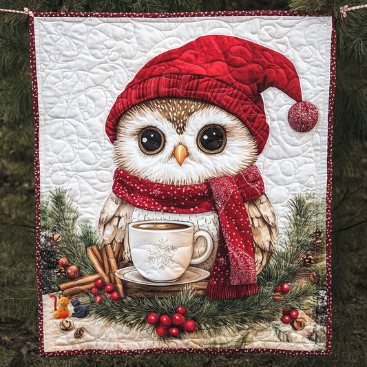 Owl Christmas WT2110014CL Quilt