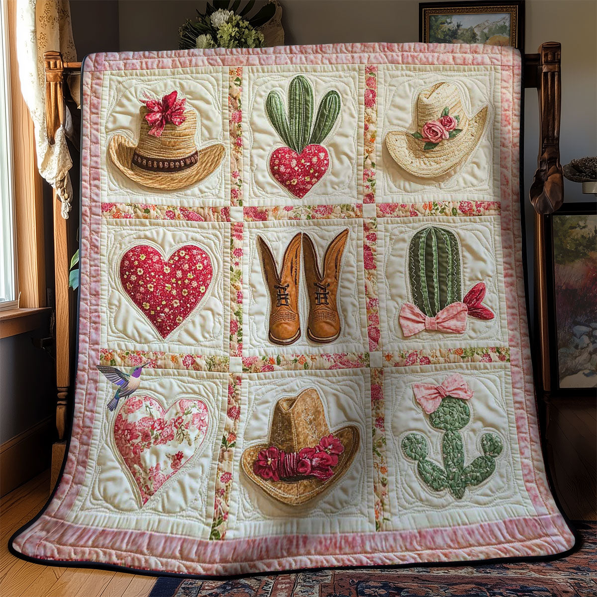 Cowboy Desert Love WN0412061CL Quilt