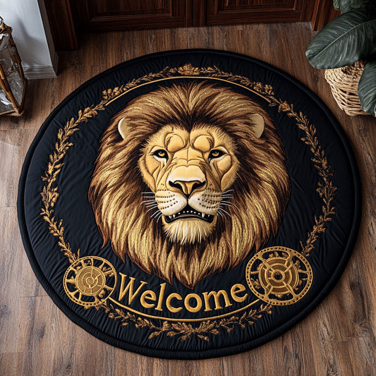 Regal Roar CP3007066CL Quilted Round Mat