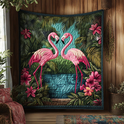 Couple Flamingo WX1905005CL Quilt