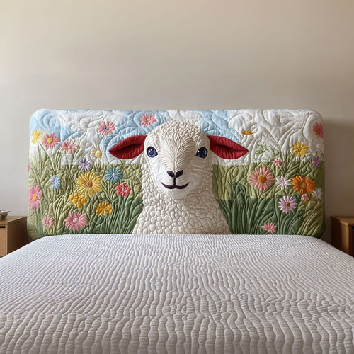Naive Sheep QA0501024CL Quilted Headboard Slipcover