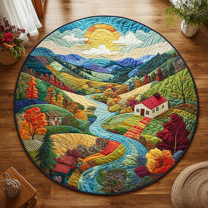 Golden Valley CW1108020CL Quilted Round Mat