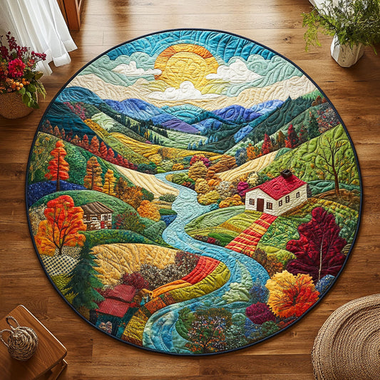 Golden Valley CW1108020CL Quilted Round Mat
