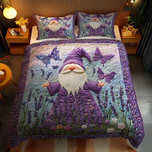 Lavender Gnome WN3012068CL Duvet Cover Set