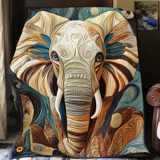 Midnight Elephant YR2712030CL Quilt