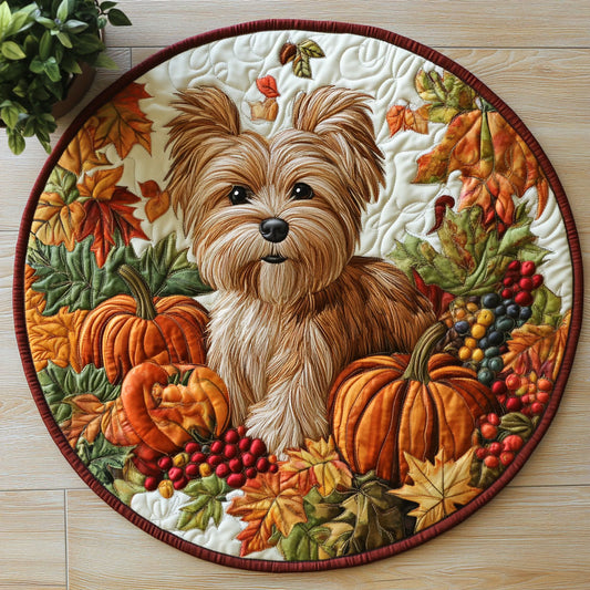 Yorkshire Charm CW0307050CL Quilted Round Mat