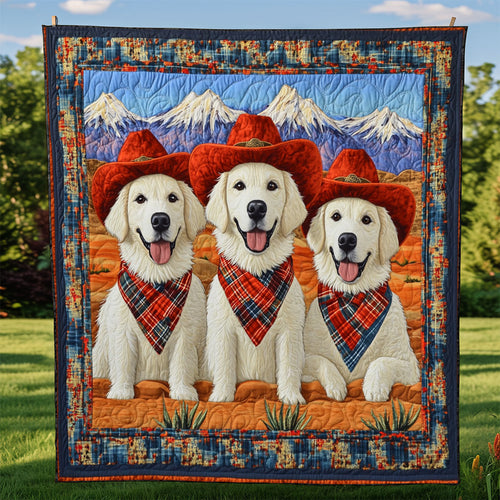 Cowboy Dog CQ1504010CL Quilt