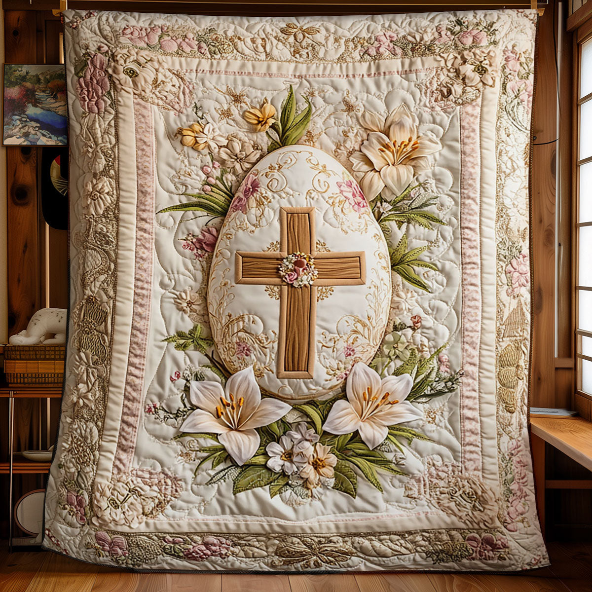 Easter Grace WY0703025CL Quilt