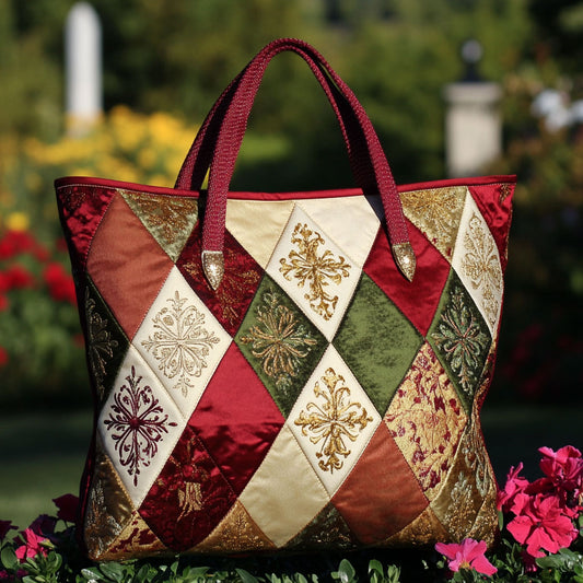 Holiday Diamond CW2909013CL Quilted Tote Bag